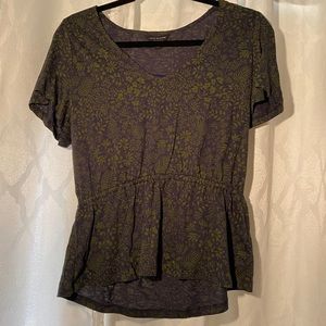 Lucky Brand Medium Peplum shirt like